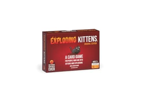 Amazon listing photo of Exploding Kittens Original Edition