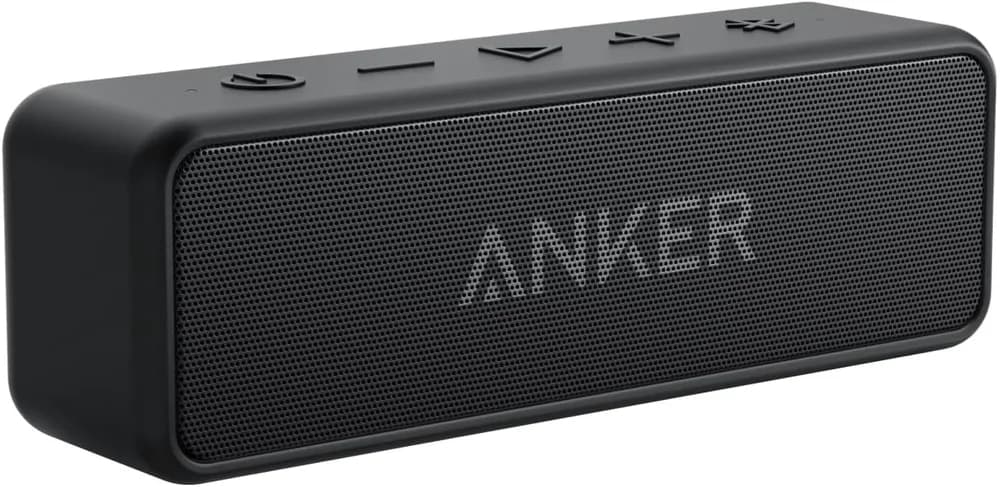 Amazon listing photo of Anker soundcore 2 Portable Bluetooth Speaker