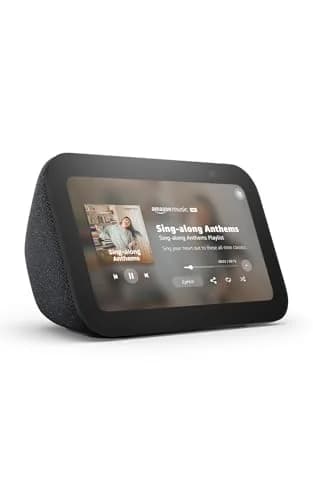 Amazon listing photo of Amazon Echo Show 5 Smart Display (Charcoal)