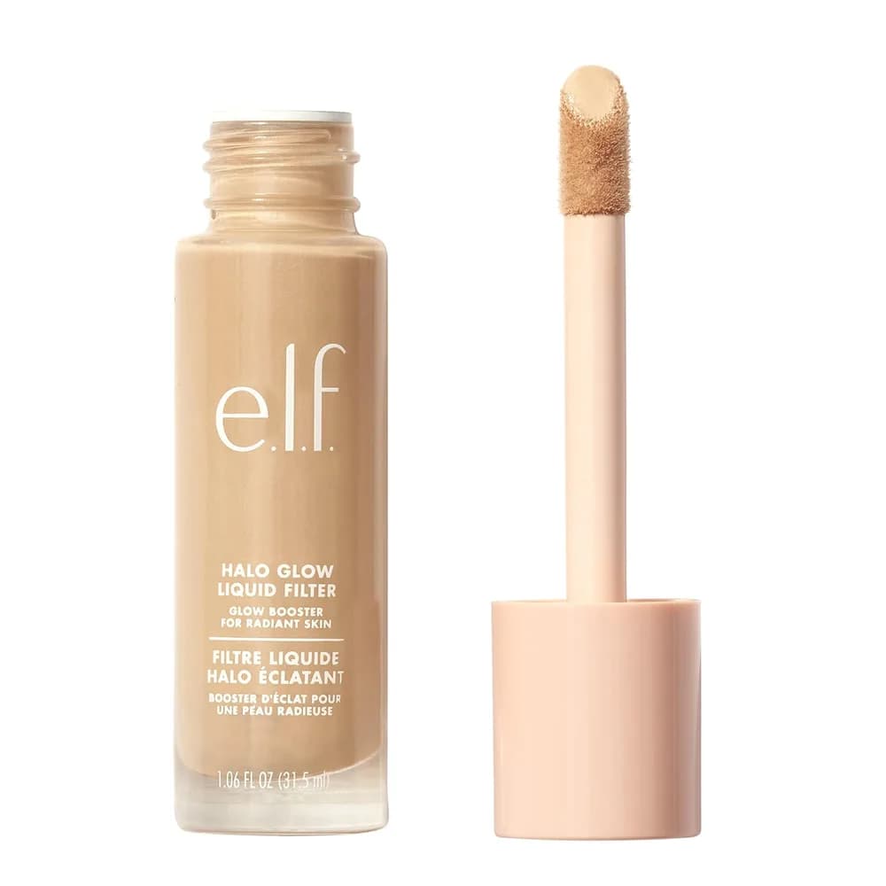 Amazon listing photo of e.l.f. Halo Glow Liquid Filter (shade 2 Fair/Light)