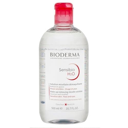 Bioderma Sensibio H2O micellar water bottle for sensitive makeup removal