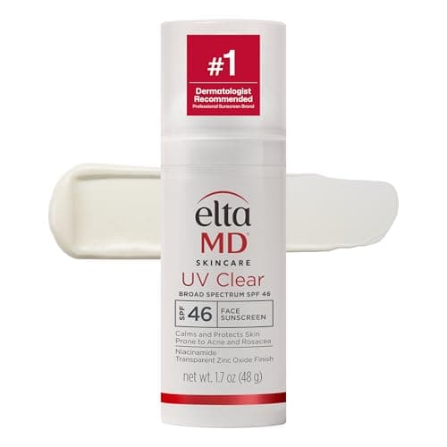EltaMD UV Clear Broad-Spectrum SPF 46 pump for acne-prone daily sunscreen