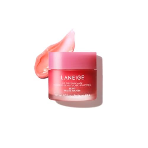 LANEIGE Lip Sleeping Mask in Berry jar for flaky, dehydrated lips