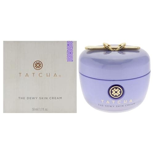 Tatcha The Dewy Skin Cream jar and box for dry, thirsty glow