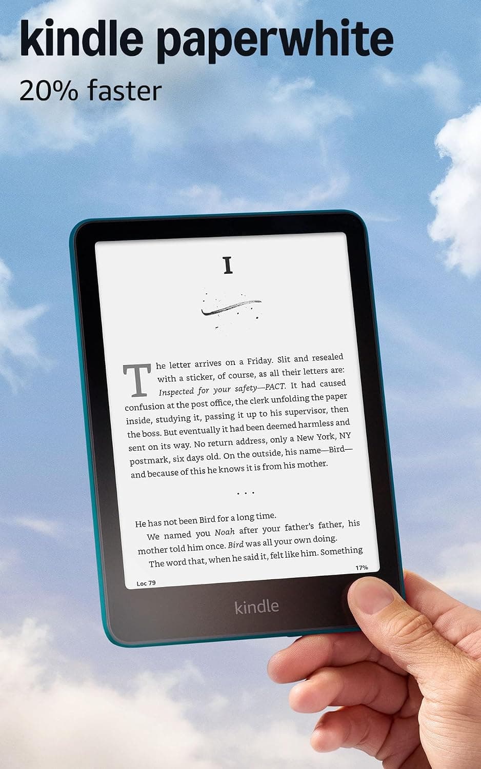 Amazon Kindle Paperwhite 16GB newest model in Jade, no lockscreen ads