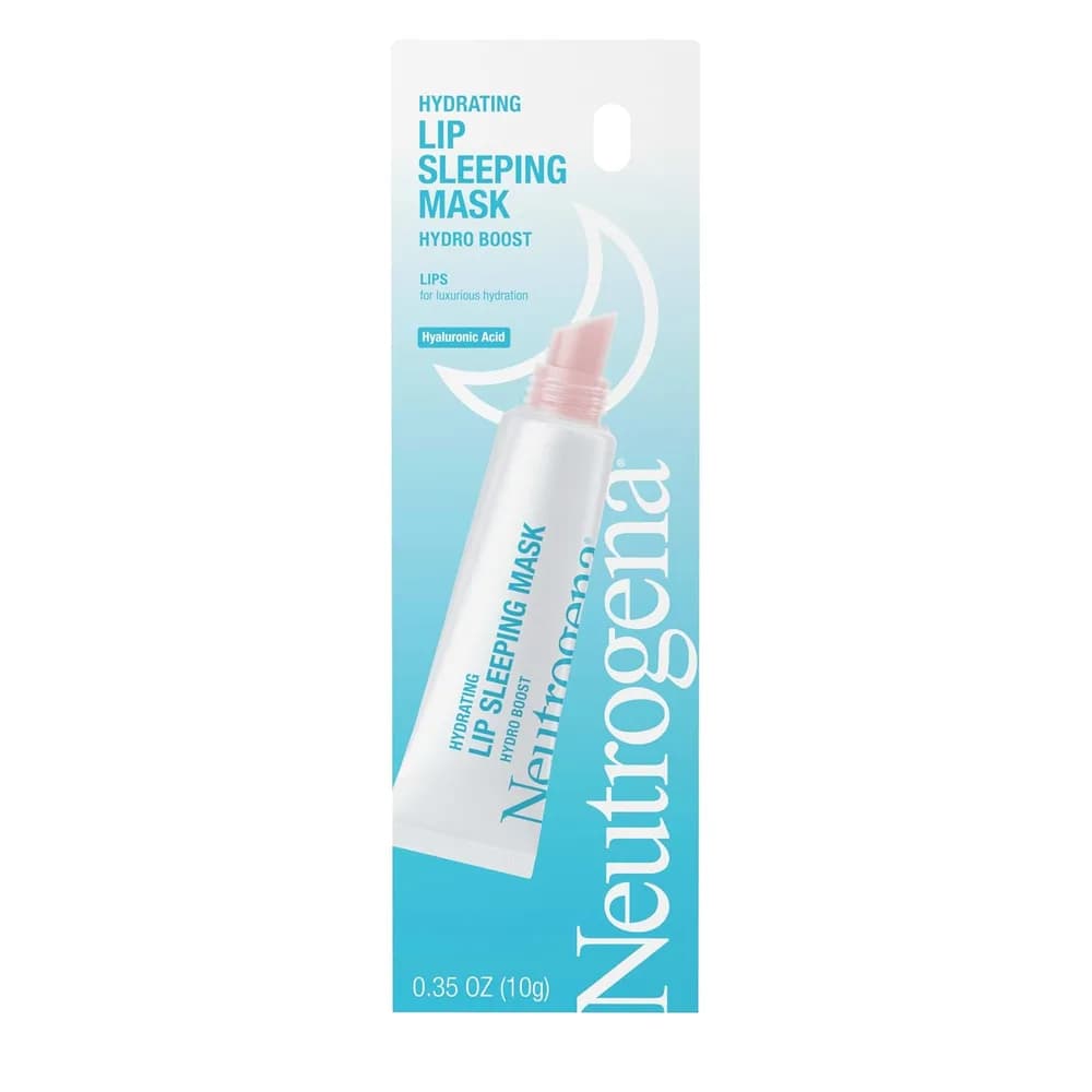 Amazon listing photo of Neutrogena Hydro Boost Hydrating Lip Sleeping Mask (0.35 oz)