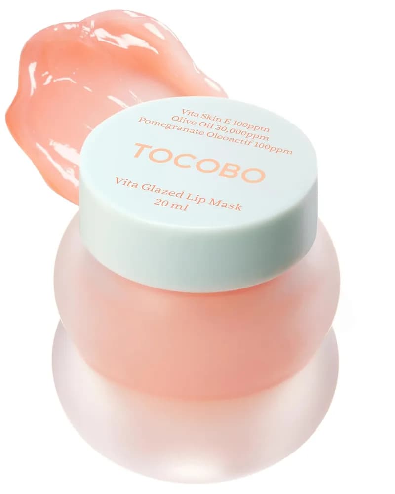Amazon listing photo of TOCOBO Vita Glazed Lip Mask