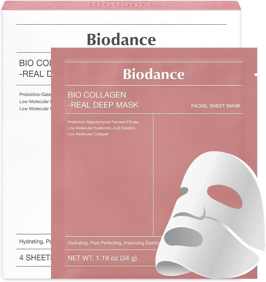 BIODANCE Bio-Collagen Real Deep Mask 4-count overnight hydrogel box