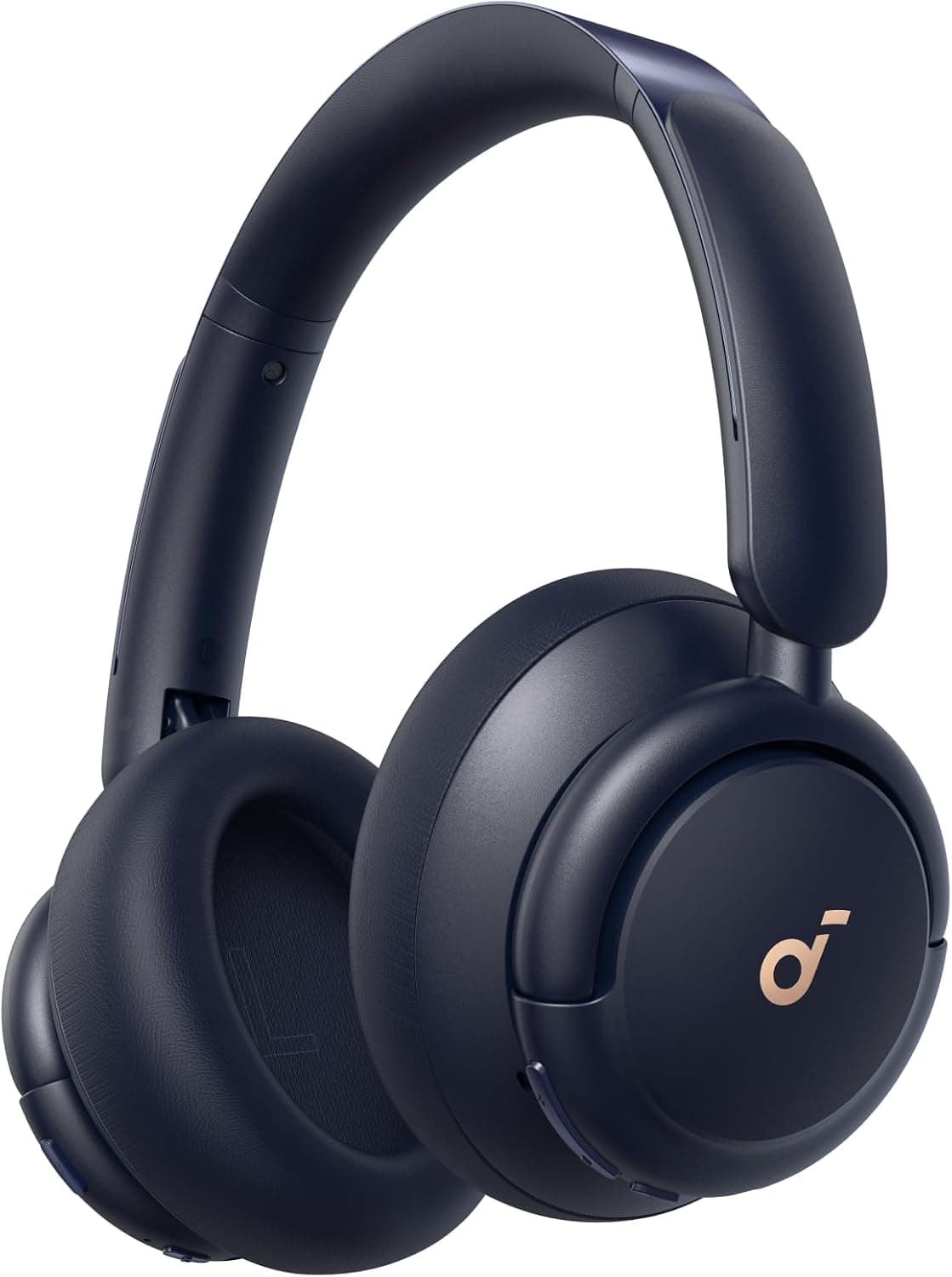 soundcore by Anker Q30 hybrid active noise cancelling over-ear headphones in blue